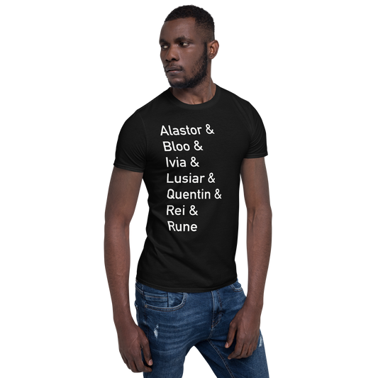 Character Names Shirt